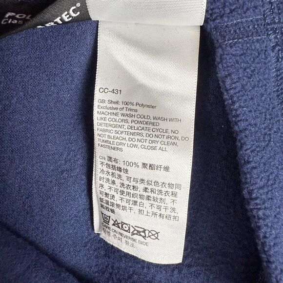 Marmot Polartec Navy Blue Half Zip - Men’s M - Picture 12 of 12